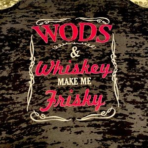 Racer Back Burnout Tank